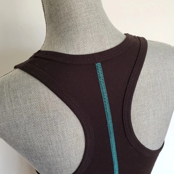 Womens Active Works Black Graphic Tank Stay Focuse - Picture 3 of 8